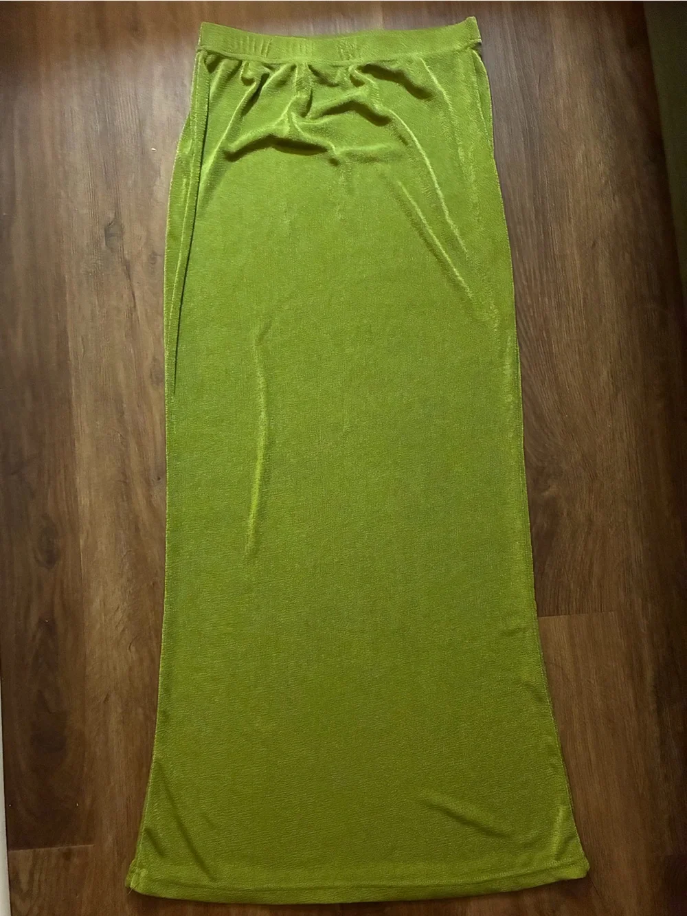 Sleek Lime Green Tube/ body-con Skirt